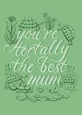 pun green Mothers Day Card 19821 created by Ellie Newbury