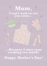 miss you mum Mothers Day Card 20754 created by Little Eden Studio