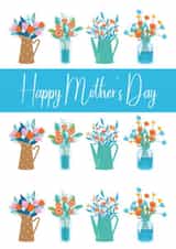 vase jug Mothers Day Card 33817 created by Family Designs