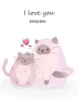 i love you love Mothers Day Card 48091 created by Abigail Taras