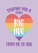 rainbow pride Love & Friendship Card 21947 created by Vee Creative Designs