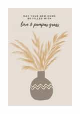 trendy contemporary New Home Card 48434 created by Kingfisher Prints