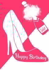 retro pop Birthday Card 46681 created by Megan Bone Art
