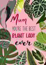 plant mum plant lady Mothers Day Card 46729 created by Alexa Makes Cards