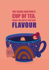 cup of tea flavour Just because Card 21964 created by Odara Rumbol