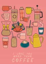 coffee coffee love Love & Friendship Card 46069 created by Lauren Heimsoth