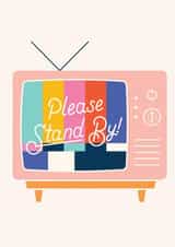please stand by waiting Card 46070 created by Lauren Heimsoth