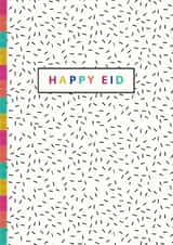 happy eid eid cards Card 27374 created by Sabah Designs