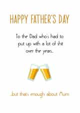 father dad Father's Day Card 16363 created by Totally Mailed It