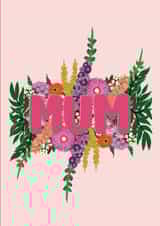 mothers day card floral bouquet mothers day card Mothers Day Card 21966 created by Jessica Morgan-Helliwell