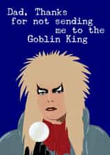 Goblin King created by Faye Burtenshaw