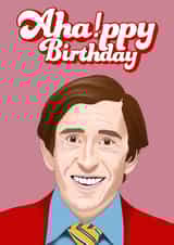 Alan partridge Aha Birthday Card 21132 created by Alexa Makes Cards