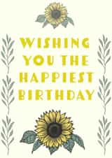 pretty contemporary Birthday Card 21974 created by Emma Curthoys