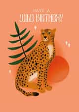wild cat wild Birthday Card 13761 created by Jazmin Carter