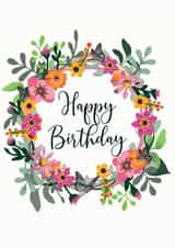 Happy Birthday Card 1001 created by HelenFaerieArt