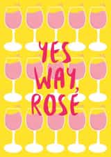 rose rose wine Birthday Card 21539 created by Sasha Pretoria Design