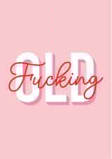 adult rude Birthday Card 21542 created by Sasha Pretoria Design