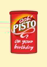 Aah! Pisto on your birthday! created by Full of beans