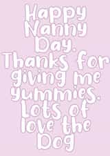 Nanny day Mother’s Day Card 48603 created by Robyn Hoddell