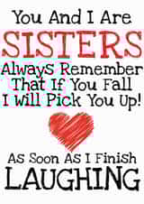 sisters fall Birthday Card 16577 created by Glenn Eldridge