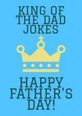 kind dad joke Father's Day Card 35370 created by Knees-up!