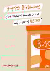 Love you as much as Biscoff created by Charley Muttitt