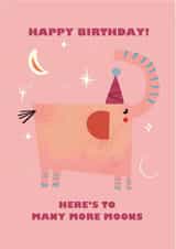 cute animal Birthday Card 21996 created by Niccy Iseman