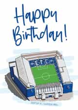 everton fc the blues Birthday Card 21245 created by Moo & Snip