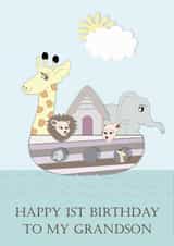 Happy 1st Birthday to my Grandson created by Tigerlily Makes