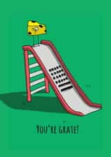 Punny you're great card created by Tom Ayliffe