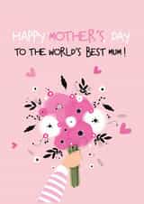 heartfelt best mum Mothers Day Card 47354 created by CreateDesigns by Shaista Parveen