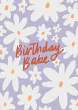 Birthday Babe Lilac Daisies Card created by Sophie Potter