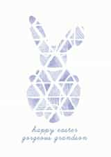 Gorgeous Grandson Easter Card created by Freya Muir-Johns