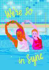 So in sync friendship card created by Lucky in Love