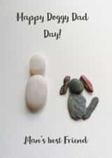 Happy Doggy Dad day created by Hazel Jenner
