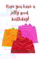 Jelly good birthday card created by Little Red Apple
