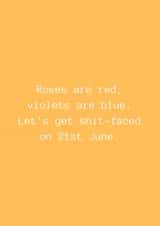 21st June Let's Drink! created by Hannah Green