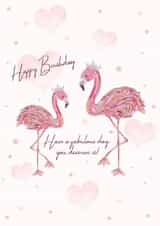 hearts stars Birthday Card 21813 created by Samantha Hart