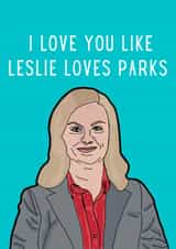 leslie  leslie knope Card 48679 created by Maliha Reza