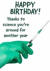 Vaccination Birthday created by MAW