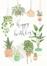 Happy Birthday Plant Card created by Sage and Hart