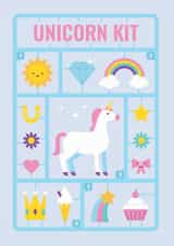 Unicorn Kit card created by Moog Designs