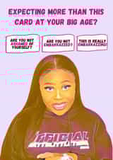 Are You Not Embarrazzed? - Nella Rose created by Culture Cardz