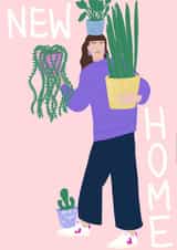 New Home Plant Lady created by Preedy Little Prints