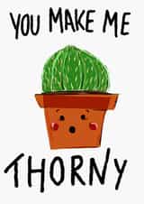 Cheeky cactus card created by Al_lustrations