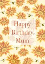 Floral and bee Birthday Card for Mum created by Charlotte Elizabeth