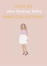 Sex and the City Birthday Card 1000 created by Made Mint Designs