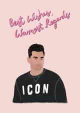 Schitts Creek David Rose Card - Birthday Card created by CorinaFay Illustration