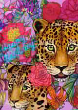 Leopard Birthday Card created by Marcella Wylie