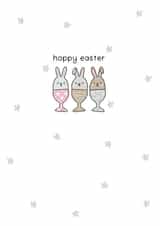 Hoppy Easter Egg cup Bunny Card! created by Caz Draws Things